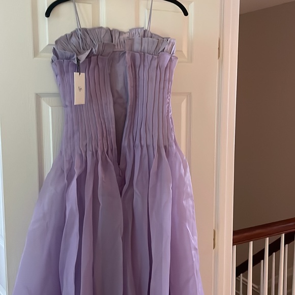 NWT AJE horizon pin tucked midi dress - Picture 3 of 5